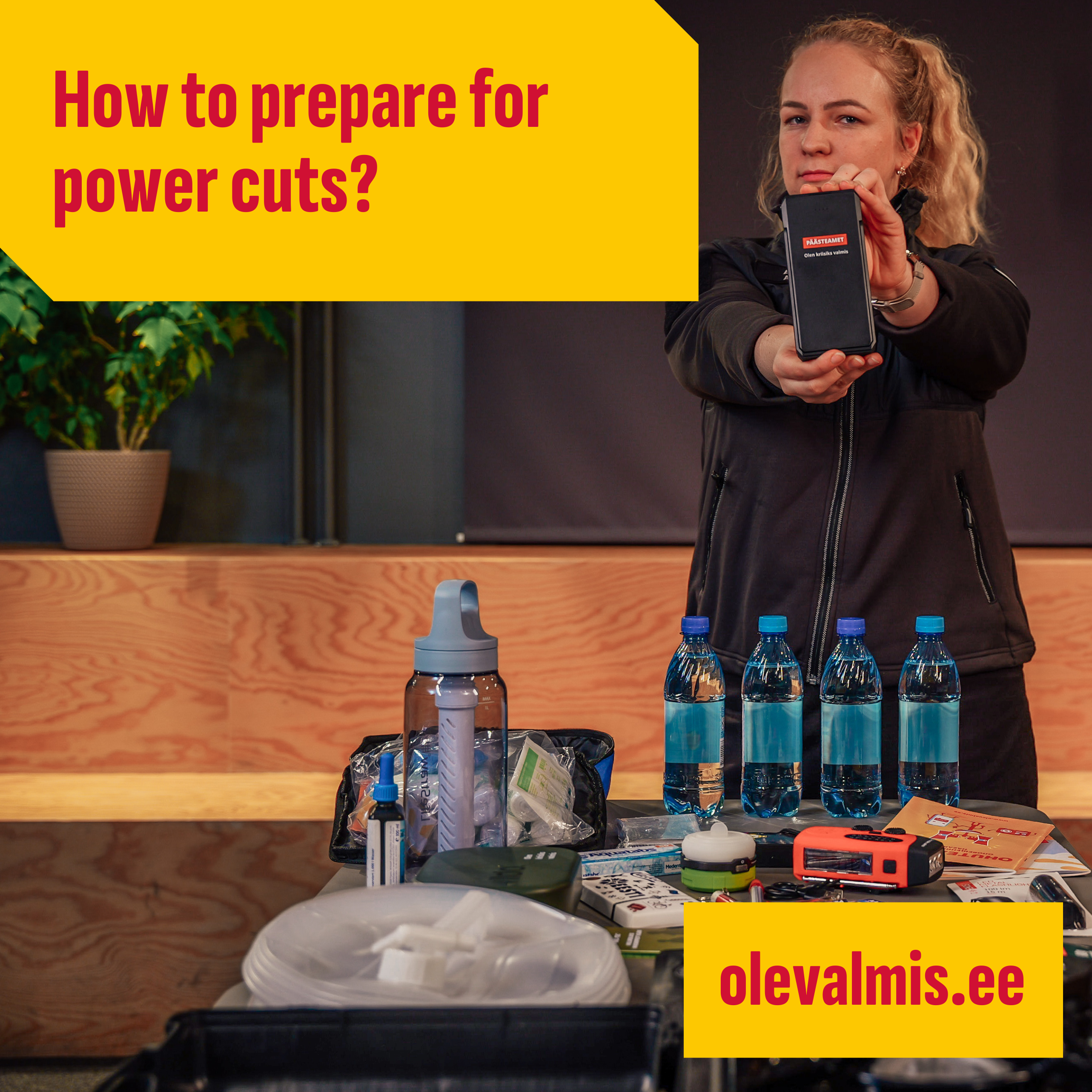 how to prepare for power cuts olevalmis.ee