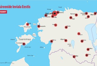 Sireenide leviala eestis
