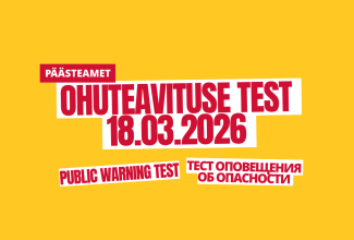 Päästeamet. Ohuteavituse test 18.03.2026