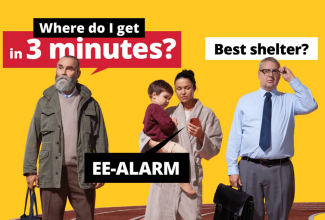 Where do I get in 3 minutes? Best shelter?