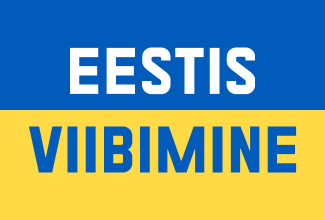 Eestis viibimine ukraina lipu taustal